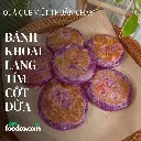 Bánh khoai lang tím cốt dừa