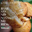 Bánh sắn nếp nướng sầu riêng