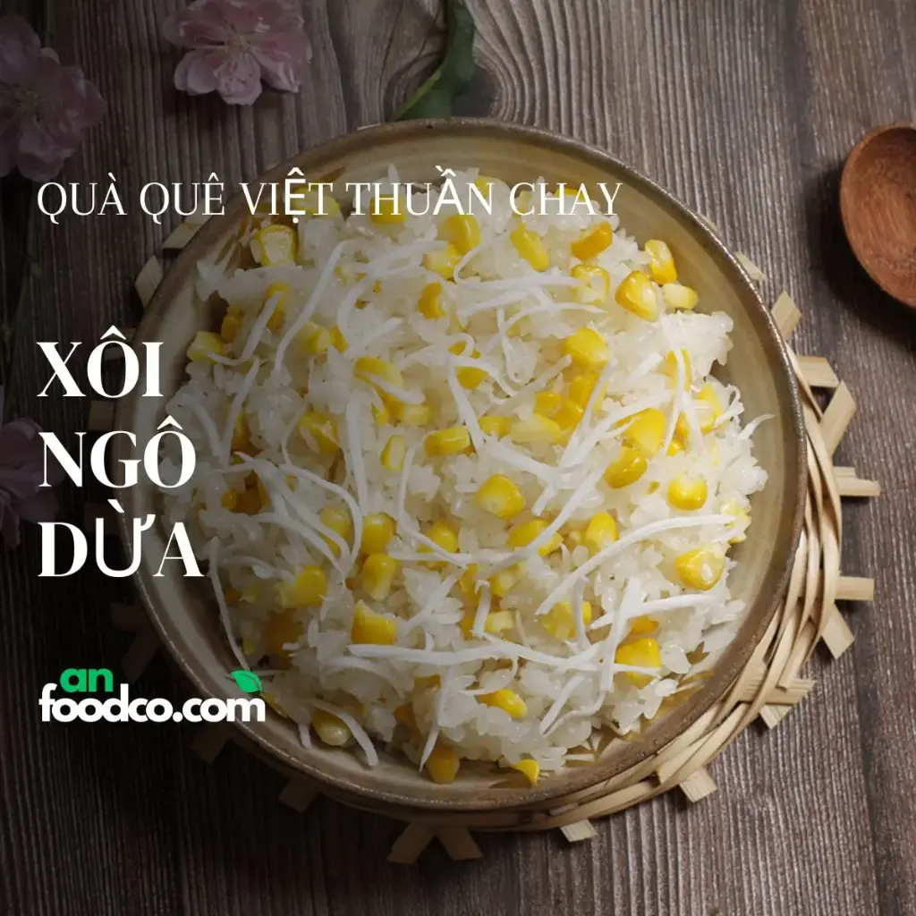 Xôi ngô dừa