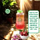 Set Trà vải hoa hồng