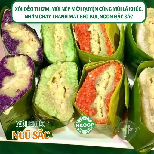 Xôi khúc ngũ sắc