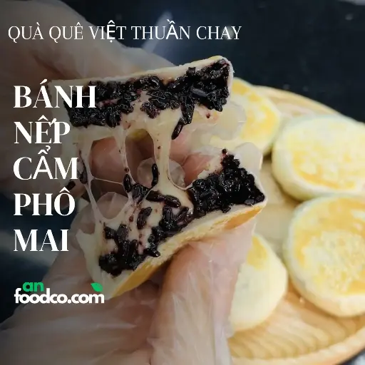 Bánh nếp cẩm phô mai