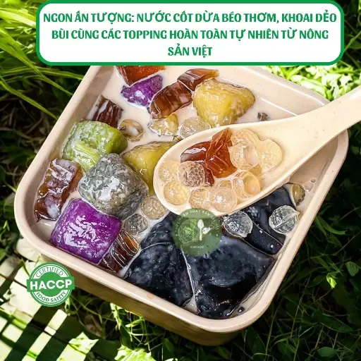 Set Chè khoai dẻo đa sắc