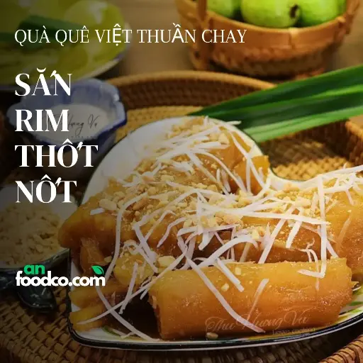Sắn rim thốt nốt
