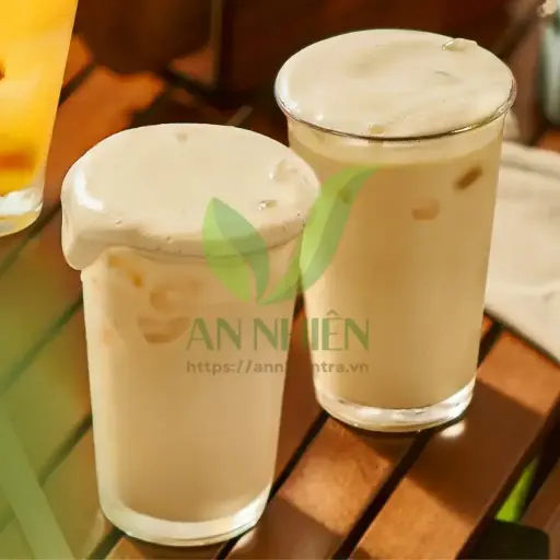 Set Oolong sữa nướng than