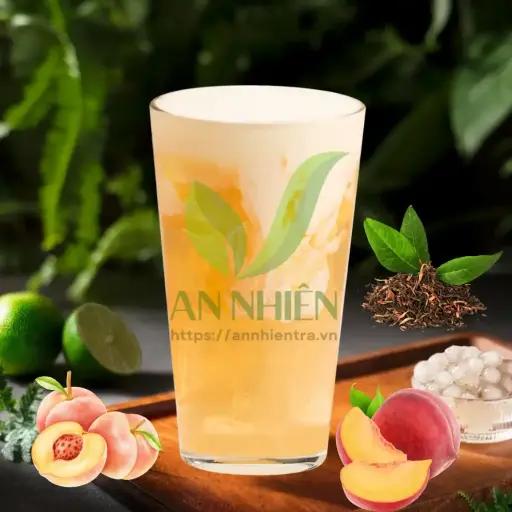 Set Oolong sữa lụa đào