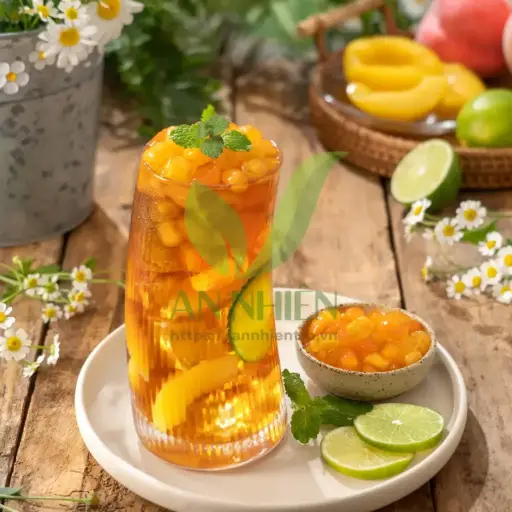 Set Trà đào nhiệt đới