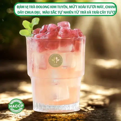Set Trà xoài chanh dây